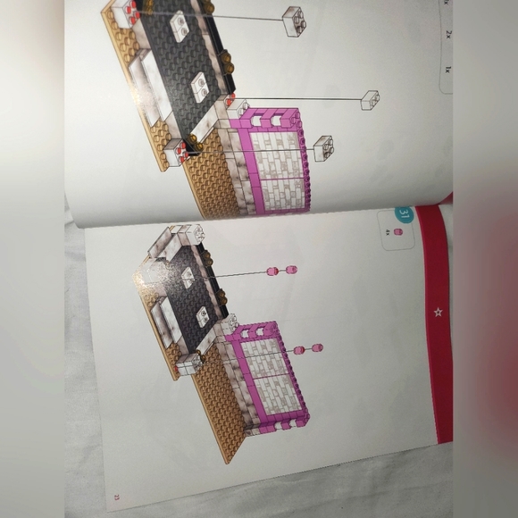 : American Girl mega bloks w/ over 360 pcs & instruction manual Lego friends pcs - Picture 4 of 14